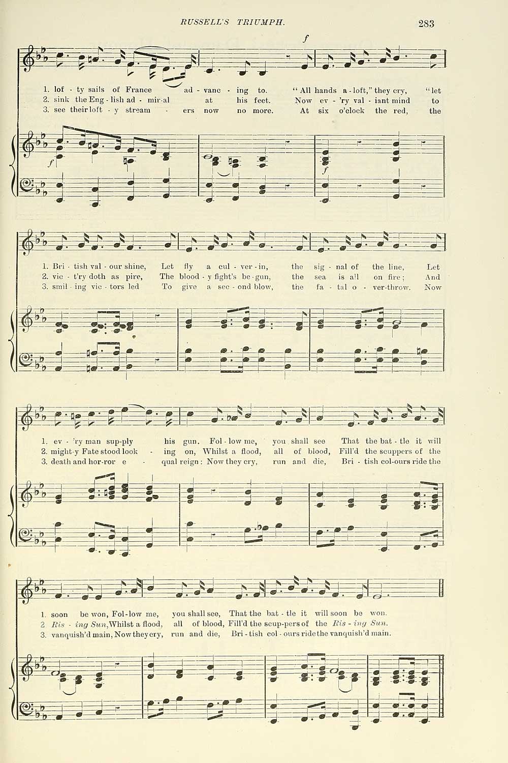 (295) Page 283 - Glen Collection of printed music > Printed music ...