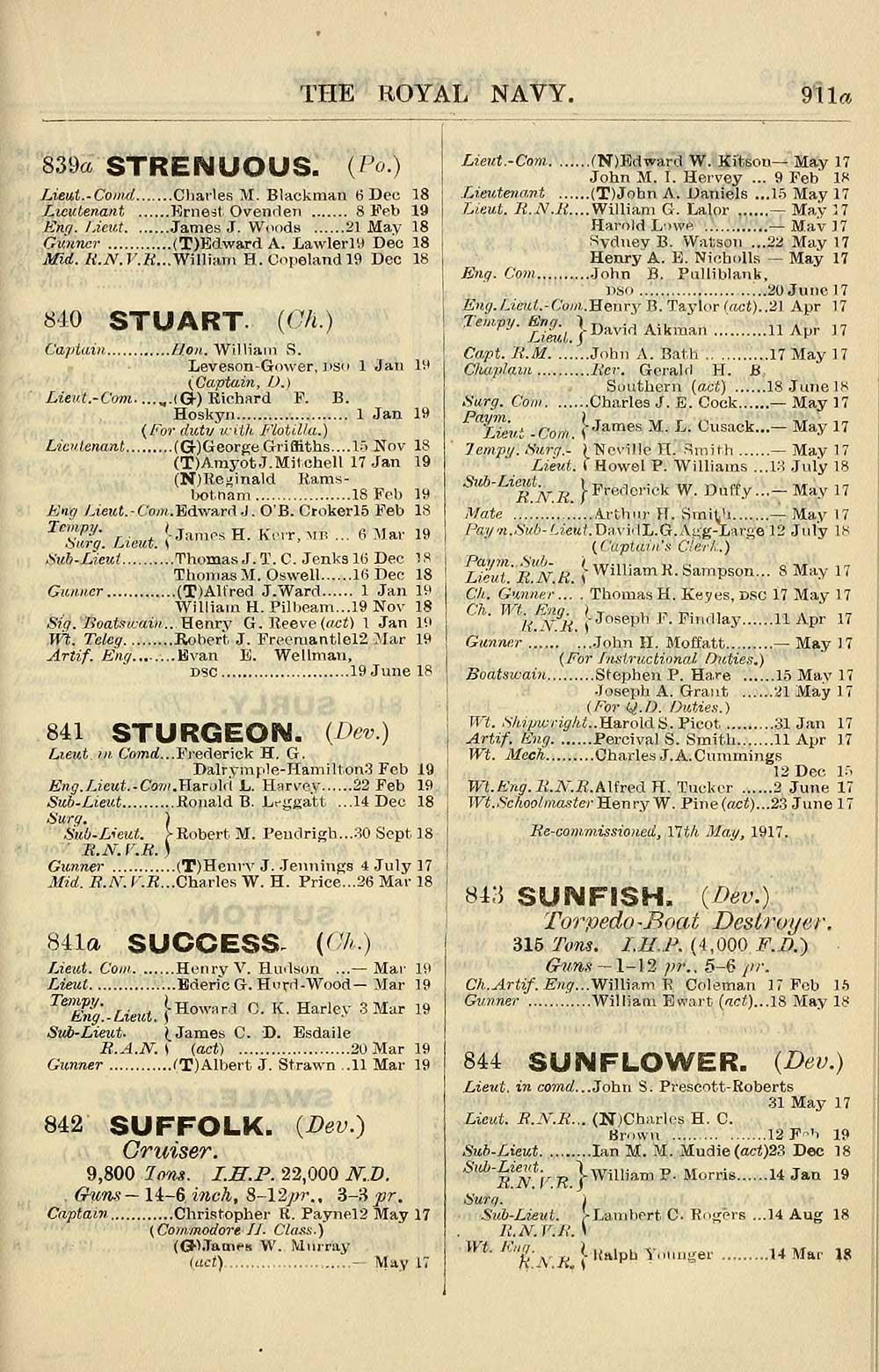 763 Navy Lists Monthly 1919 March British Military Lists National Library Of Scotland