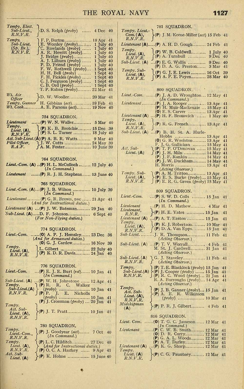 1151 Navy Lists Bimonthly 1941 June British Military Lists National Library Of Scotland