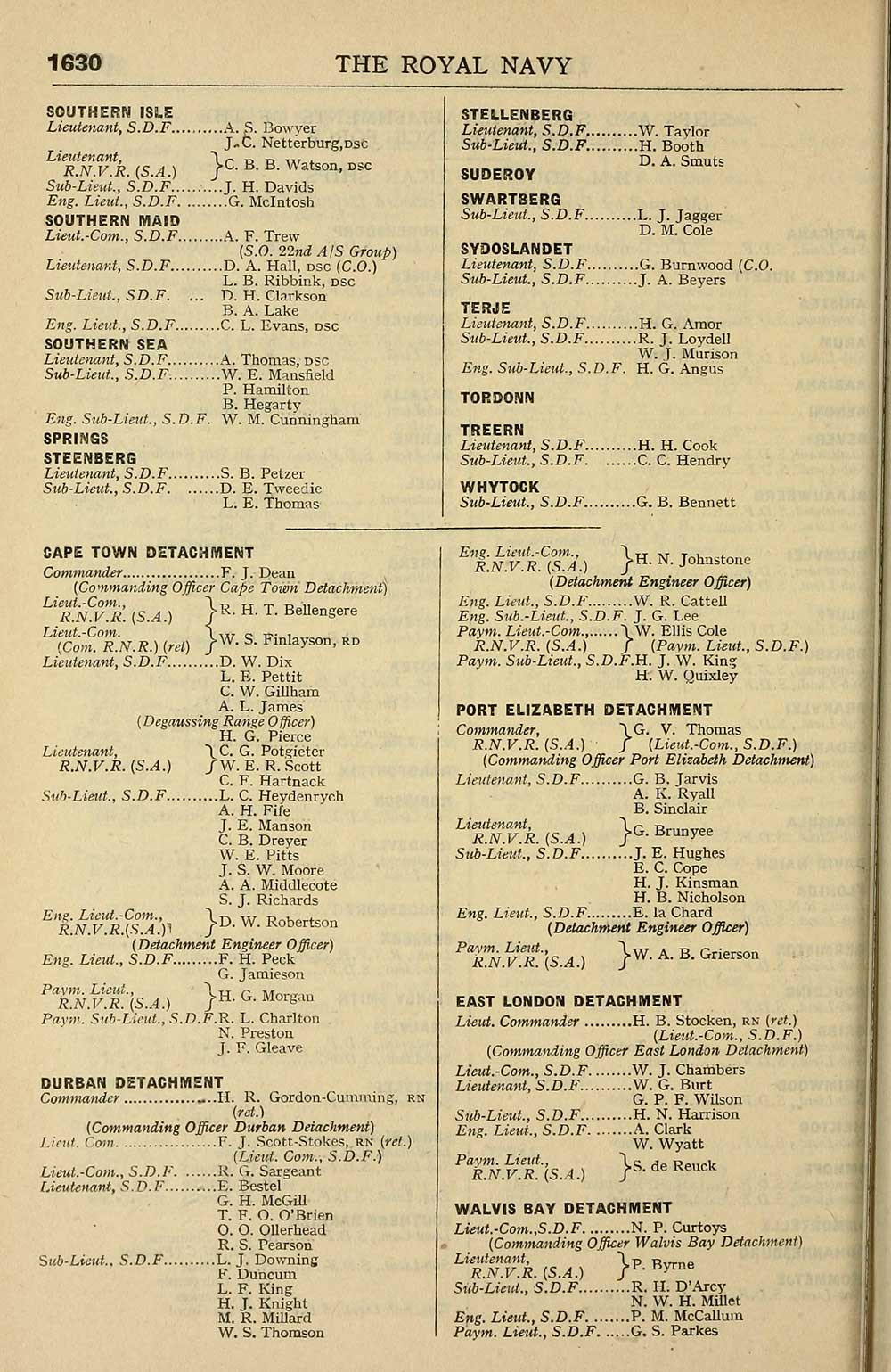 1654 Navy Lists Bimonthly 1941 December British Military Lists National Library Of Scotland