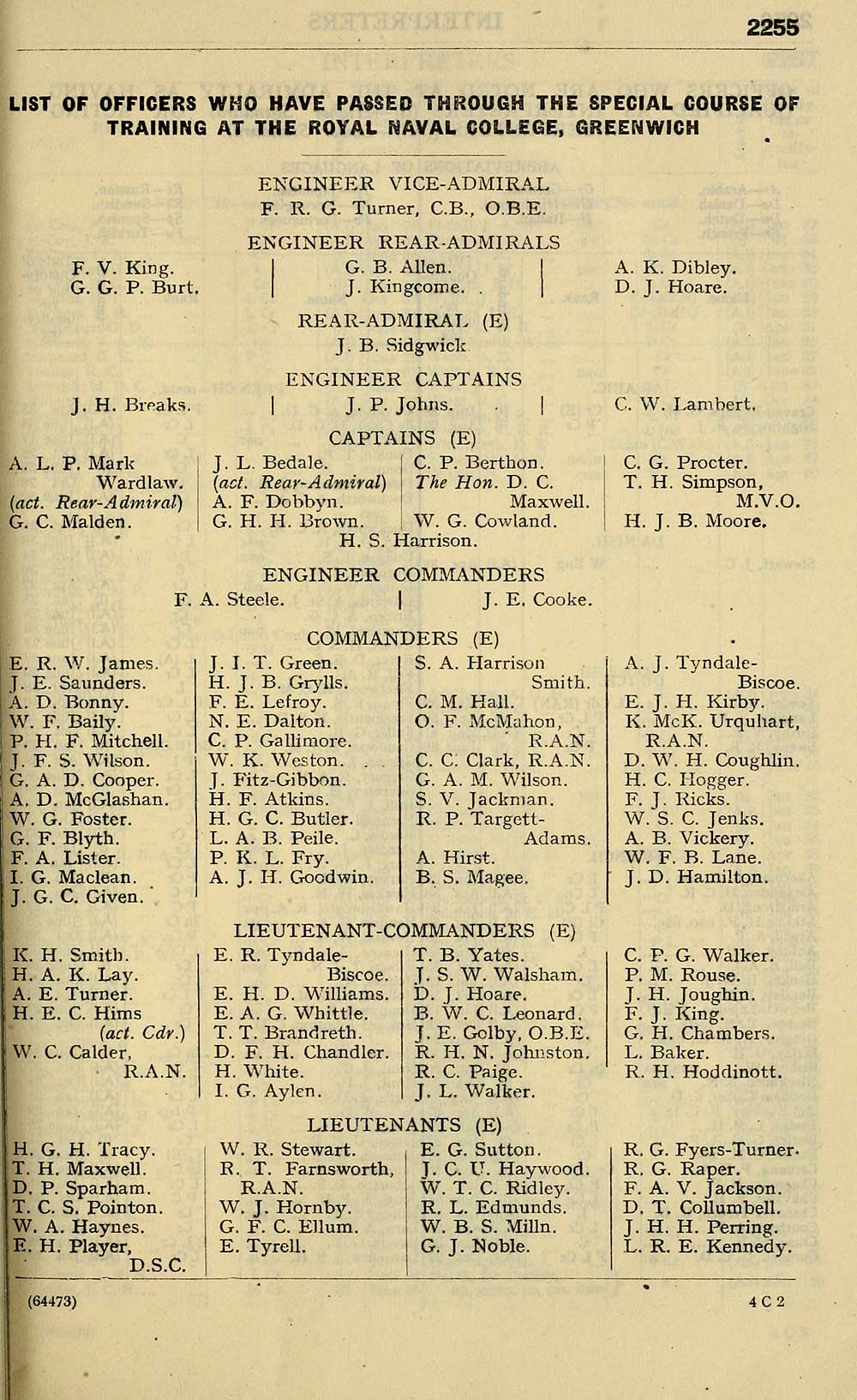 1063 Navy Lists Bimonthly 1943 August Volume 2 British Military Lists National Library Of Scotland