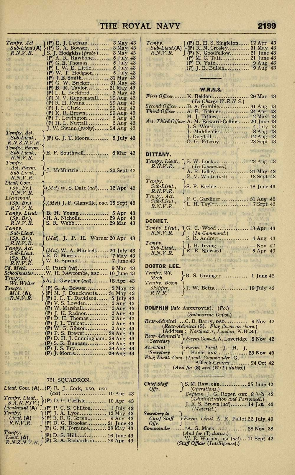 685 Navy Lists Bimonthly 1943 October Volume 2 British Military Lists National Library Of Scotland