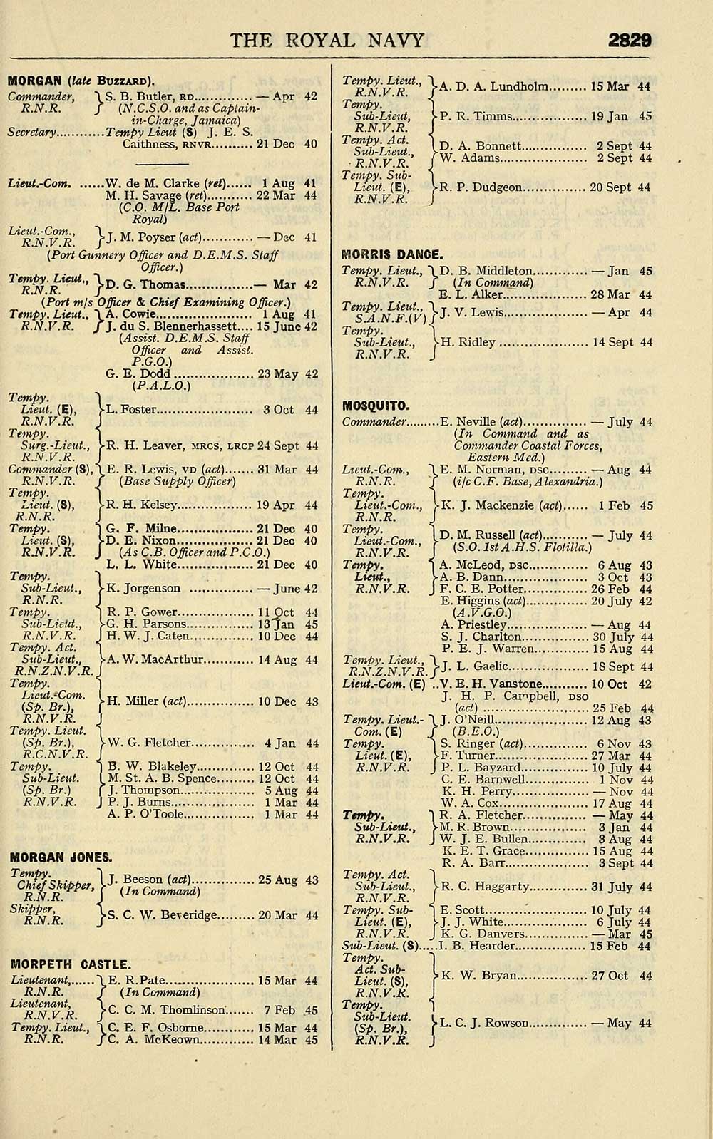 673 Navy Lists Quarterly 1945 April Volume 3 British Military Lists National Library Of Scotland