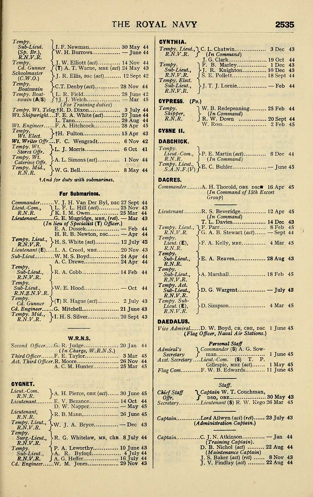 381 Navy Lists Quarterly 1945 July Volume 3 British Military Lists National Library Of Scotland