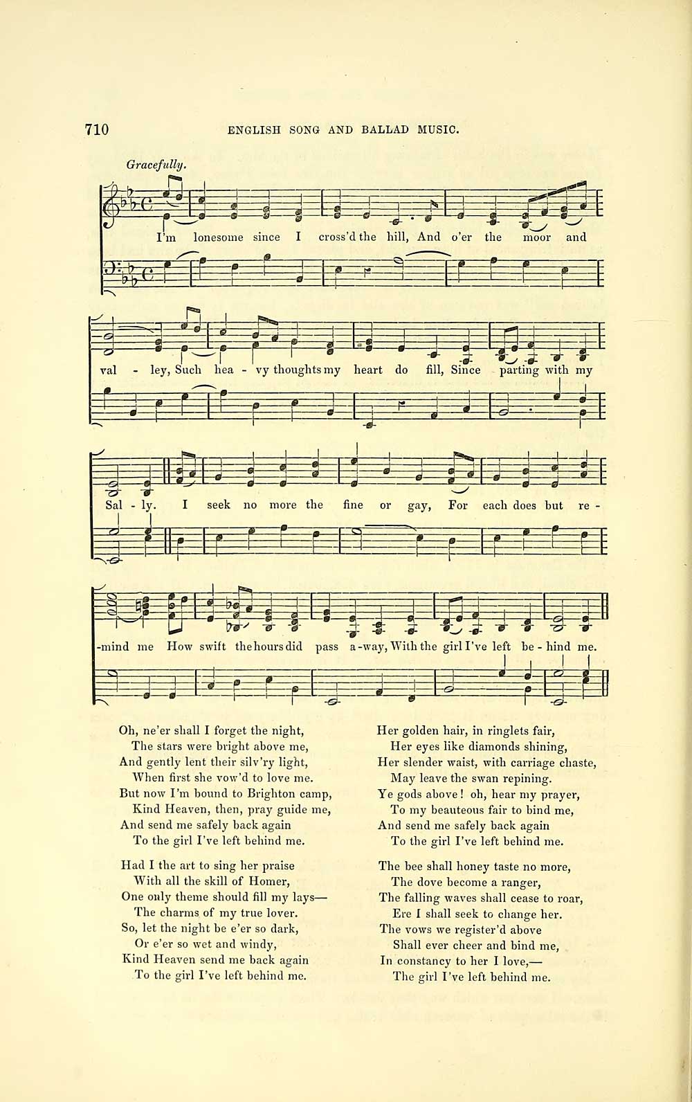 (332) Page 710 - Inglis Collection of printed music > Printed text ...