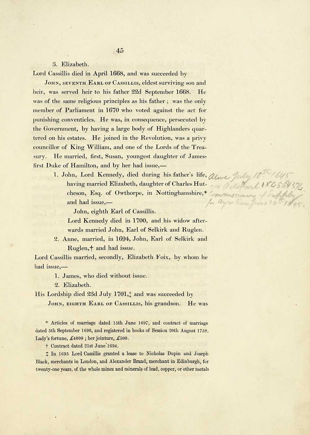 (51) Page 45 - Historical Account Of The Noble Family Of Kennedy 