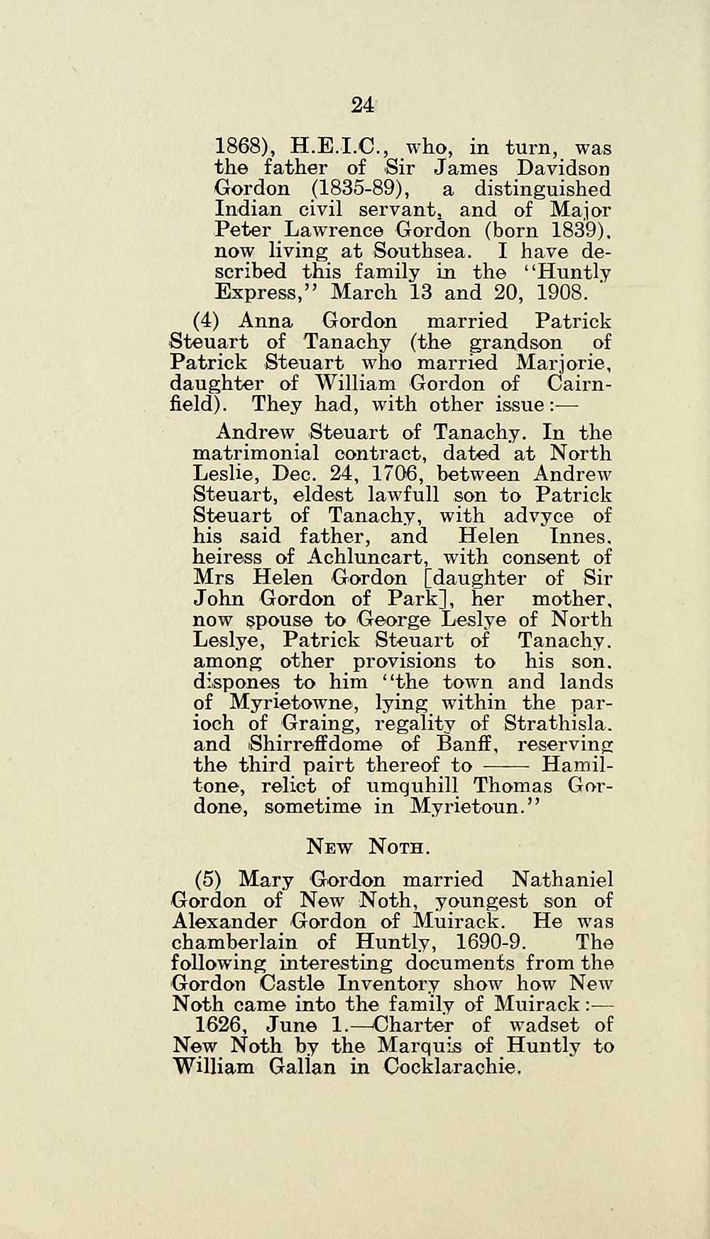 41) Page 39 - Gordons of Cairnfield - Histories of Scottish