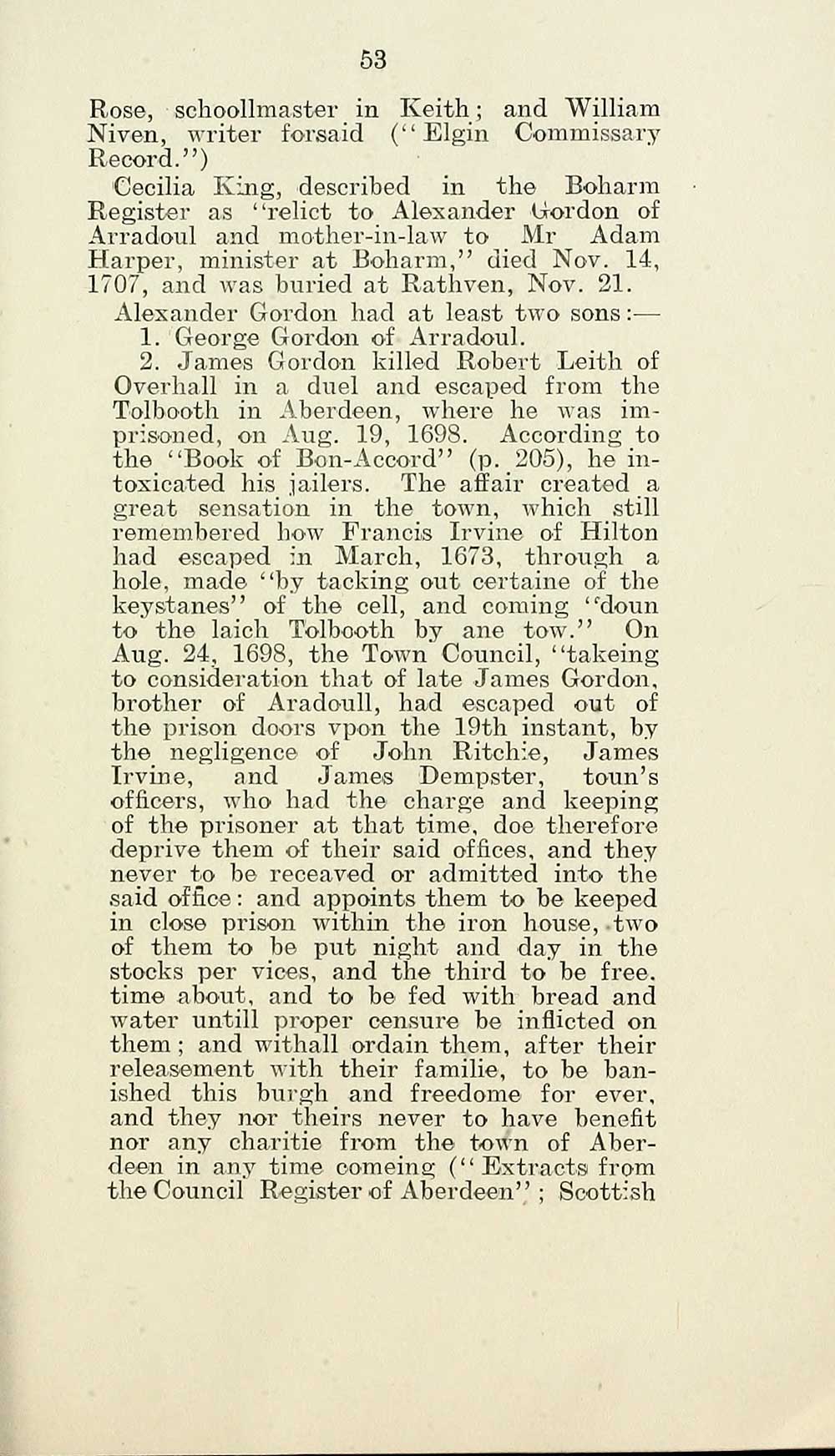 41) Page 39 - Gordons of Cairnfield - Histories of Scottish families -  National Library of Scotland