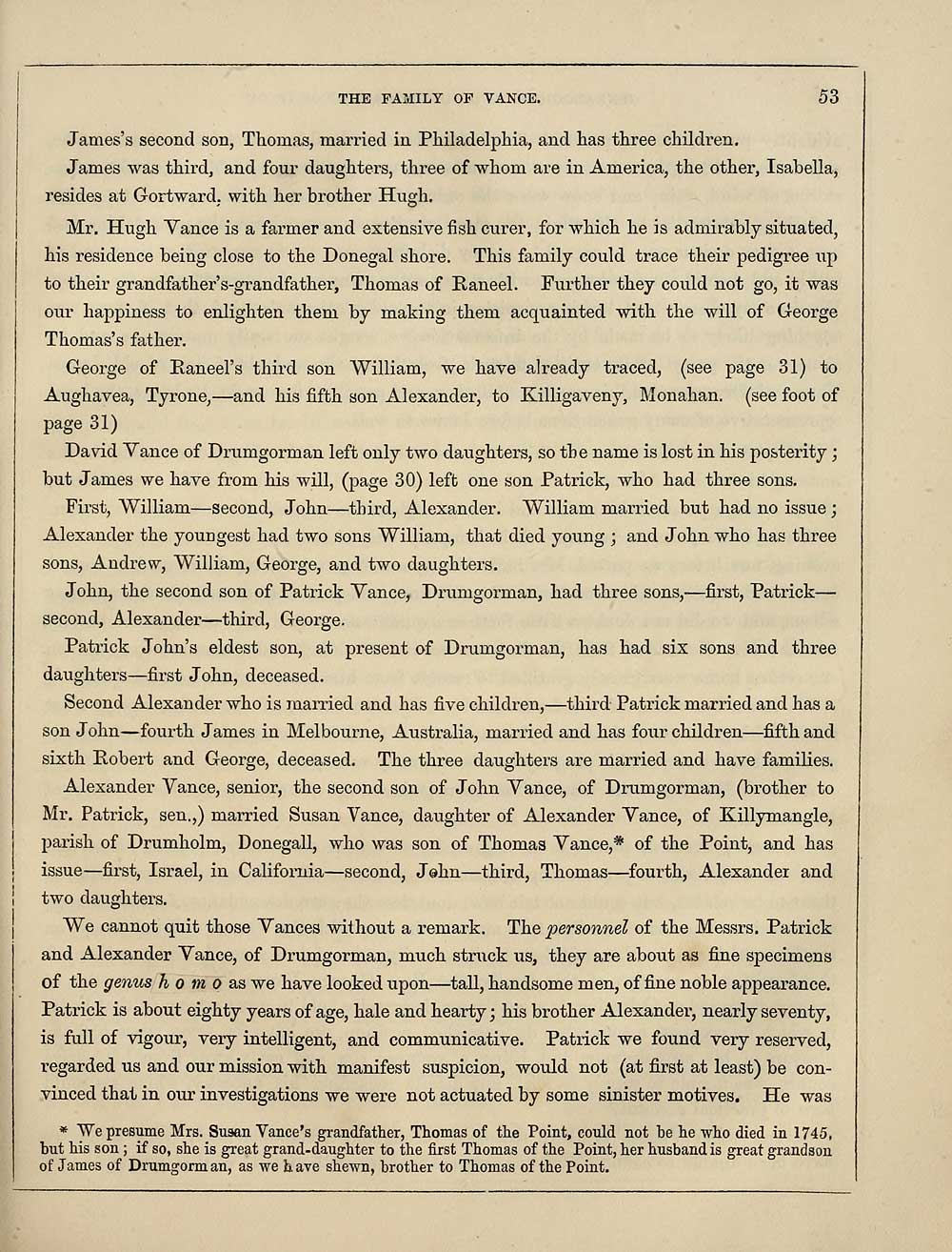 (61) Page 53 - Account, historical and genealogical, from the earliest ...