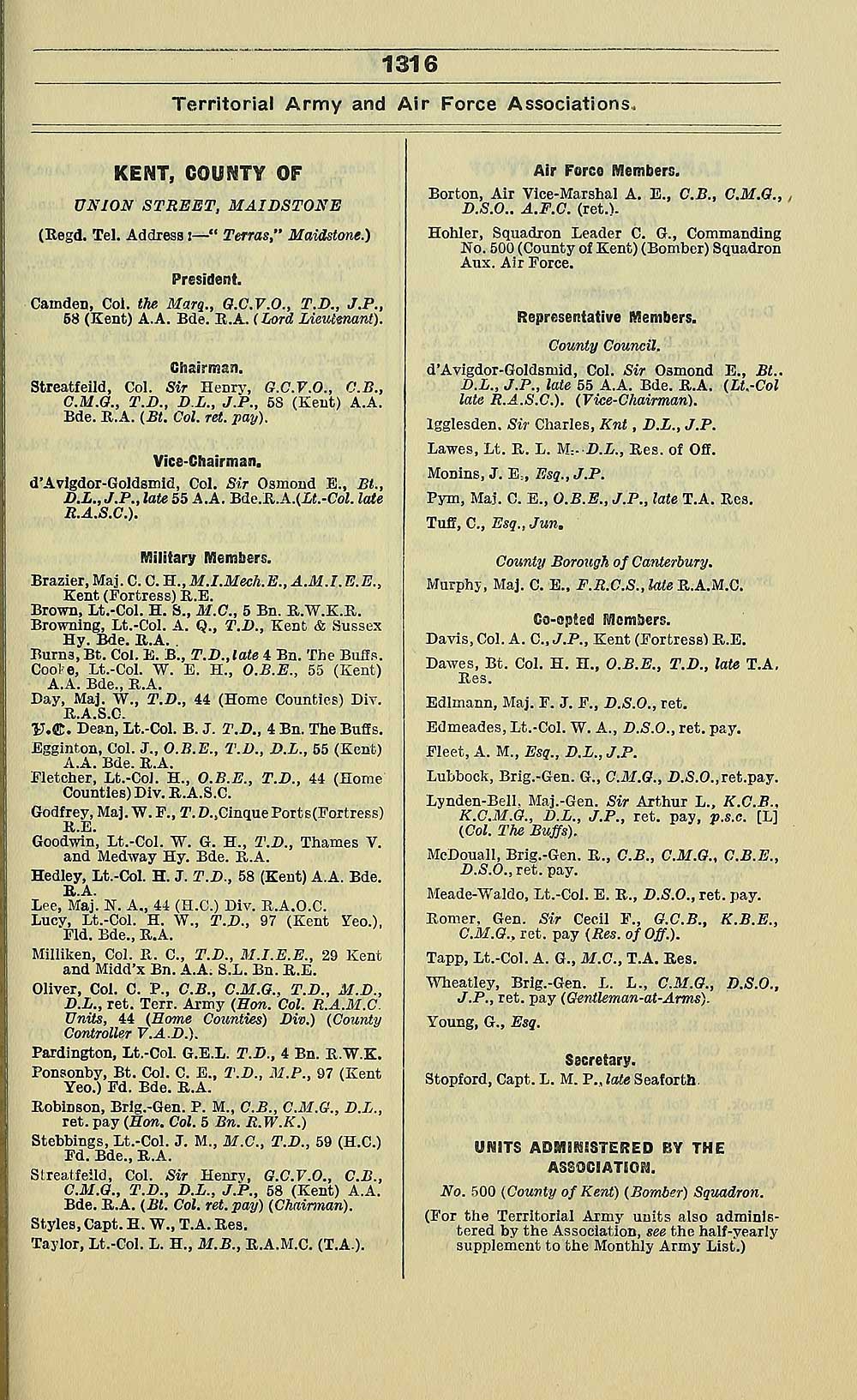 451 Air Force Lists Air Force List Monthly 1938 January British Military Lists National Library Of Scotland