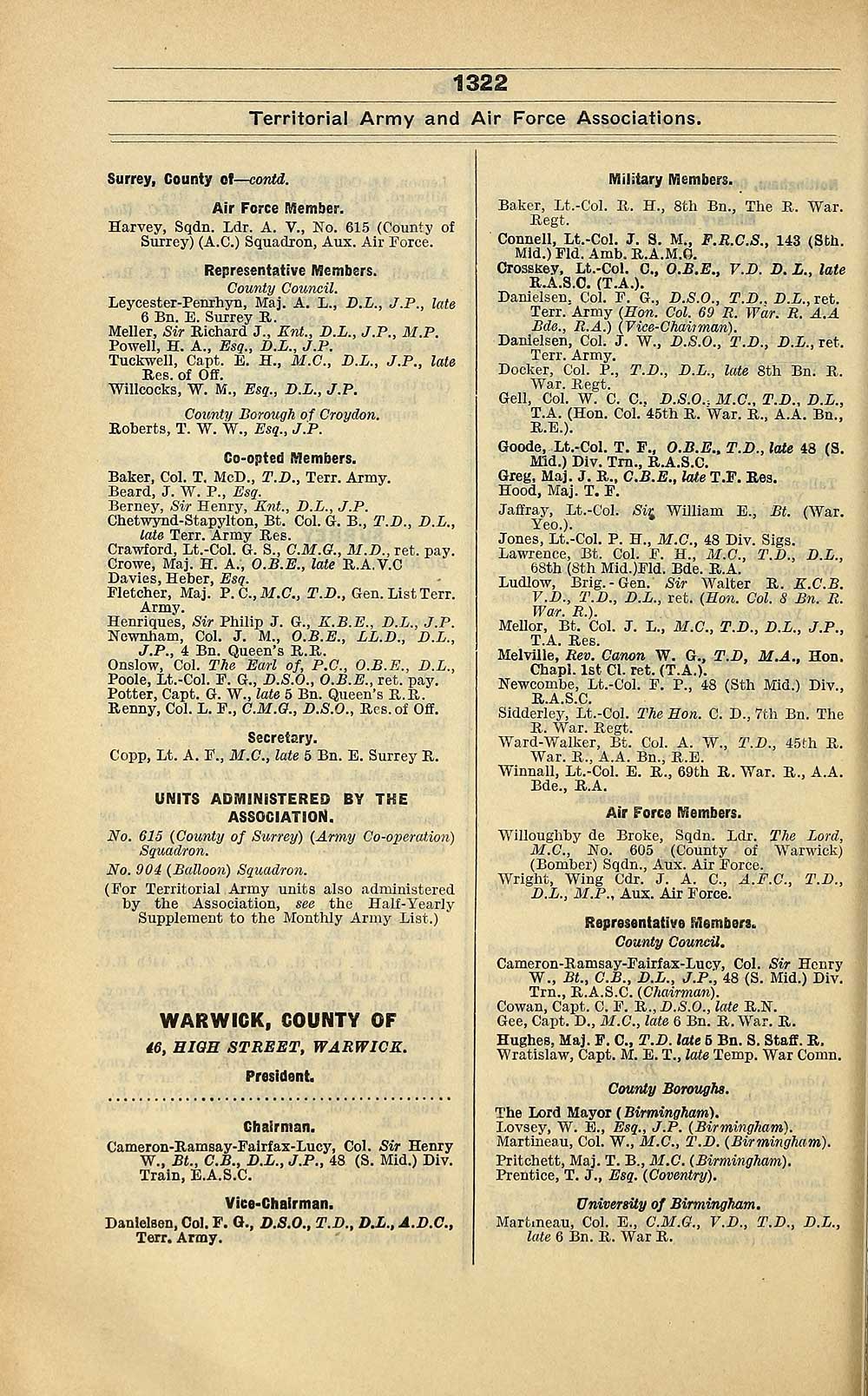 526 Air Force Lists Air Force List Monthly 1938 July British Military Lists National Library Of Scotland