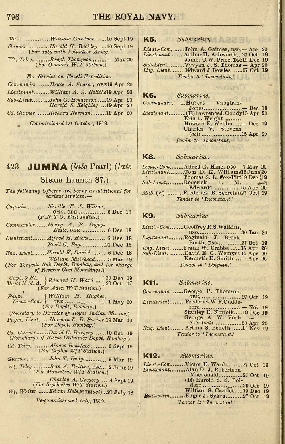 494 Navy Lists Monthly 19 August British Military Lists National Library Of Scotland