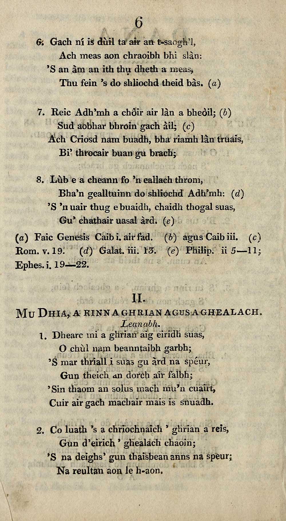 10 Page 6 Books And Other Items Printed In Gaelic From 1801 To 1840 Dana Spioradail Ann An Da Earrann Early Gaelic Book Collections National Library Of Scotland