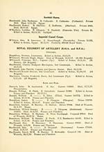 Page 51Royal Regiment of Artillery ( Royal Horse Artillery and Royal Field Artillery)