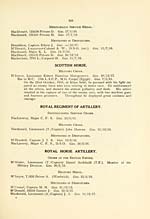 Page 241Scottish Horse -- Royal Regiment of Artillery (Royal Horse Artillery, Royal Field Artillery)