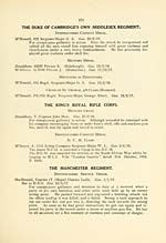 Page 271Duke of Cambridge's Own (Middlesex Regiment) -- King's Royal Rifle Corps -- Manchester Regiment