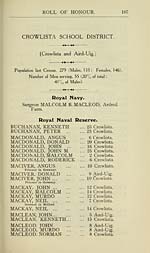 Page 187Crowlista School District -- Royal Navy -- Royal Naval Reserve