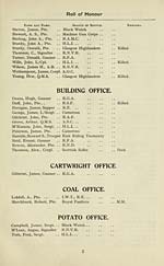 Page 3Building Office -- Cartwright Office -- Coal Office -- Potato Office