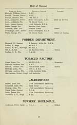 Page 47Fodder Department -- Tobacco Factory -- Calderwood, Nursery, Shieldhall
