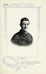 PortraitLance Corporal Alexander D. Thomson