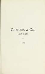 [Page 475]Graham & Co., London, 1878