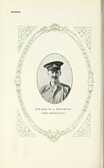 PortraitQuartermaster/Sergeant H. G. Houghton