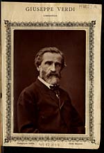 Portrait photographGiuseppe Verdi, compositeur