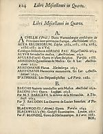 Page 124LIBRI MISCELLANEI IN QUARTO