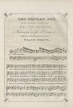 Page 32Orphan Boy, written by George Patrick, Esq. Air, the old horse., harmonized for 3 voices, with an Accompaniment for the Piano forte