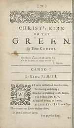 Page 72Christ's -kirk on green in three cantos -- Canto I
