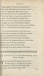 Page 273Epistle to friend at Florence in his way to Rome