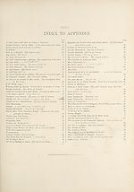 Index to Appendix