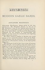 [Page 1]Modern Gaelic bards -- Alexander MacDonald