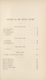 [Page iii]Contents of the second volume