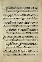 Page 1Sir James St. Chairs march -- Lady St Clair Dysarts strathspey -- Miss Reddies reel