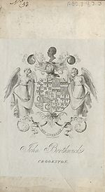 Inside front cover, bookplate