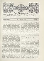 Earrann 11, An Lùnasdal, 1931