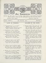 Earrann 5, An Gearran, 1929