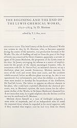 [Page 181]Beginning and the end of the Lewis Chemical Works, 1857-1874