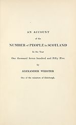 [Page 3]Account of the number of people in Scotland in the year 1755