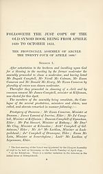 [Page 1]Followeth the just copy of the Old Synod Book being from Aprile 1639 to October 1651