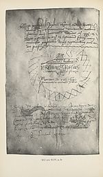 Illustrated platePhotographic reproduction of a page of the Orleans Manuscript -- XLI and XLIV, page 87