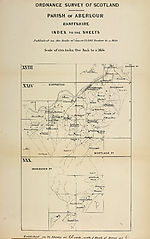 MapParish of Aberlour, Banffshire