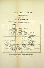 MapParish of Alness, Ross-shire