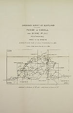 MapParish of Cargill and Scone Ph. (detached), Perthshire