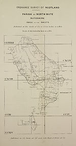 MapParish of North Bute, Buteshire