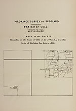 MapParish of Coll (Island of Coll), Argyllshire
