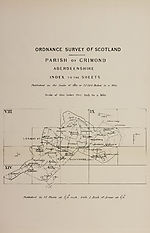 MapParish of Crimond, Aberdeenshire