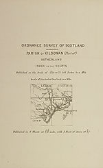 MapParish of Kildonan (part of), Sutherland
