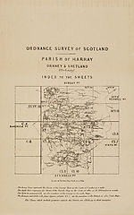 MapParish of Harray, Orkney & Shetland (Orkney)